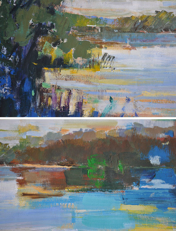 Extra Large Textured Painting On Canvas,Abstract Landscape Oil Painting,Extra Large Paintings,Yellow,White,Dark Green,Blue